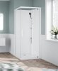 Novellini Glax 1 2.0 kabina standard 90x90 prawa biała G21GF90DT-1UU